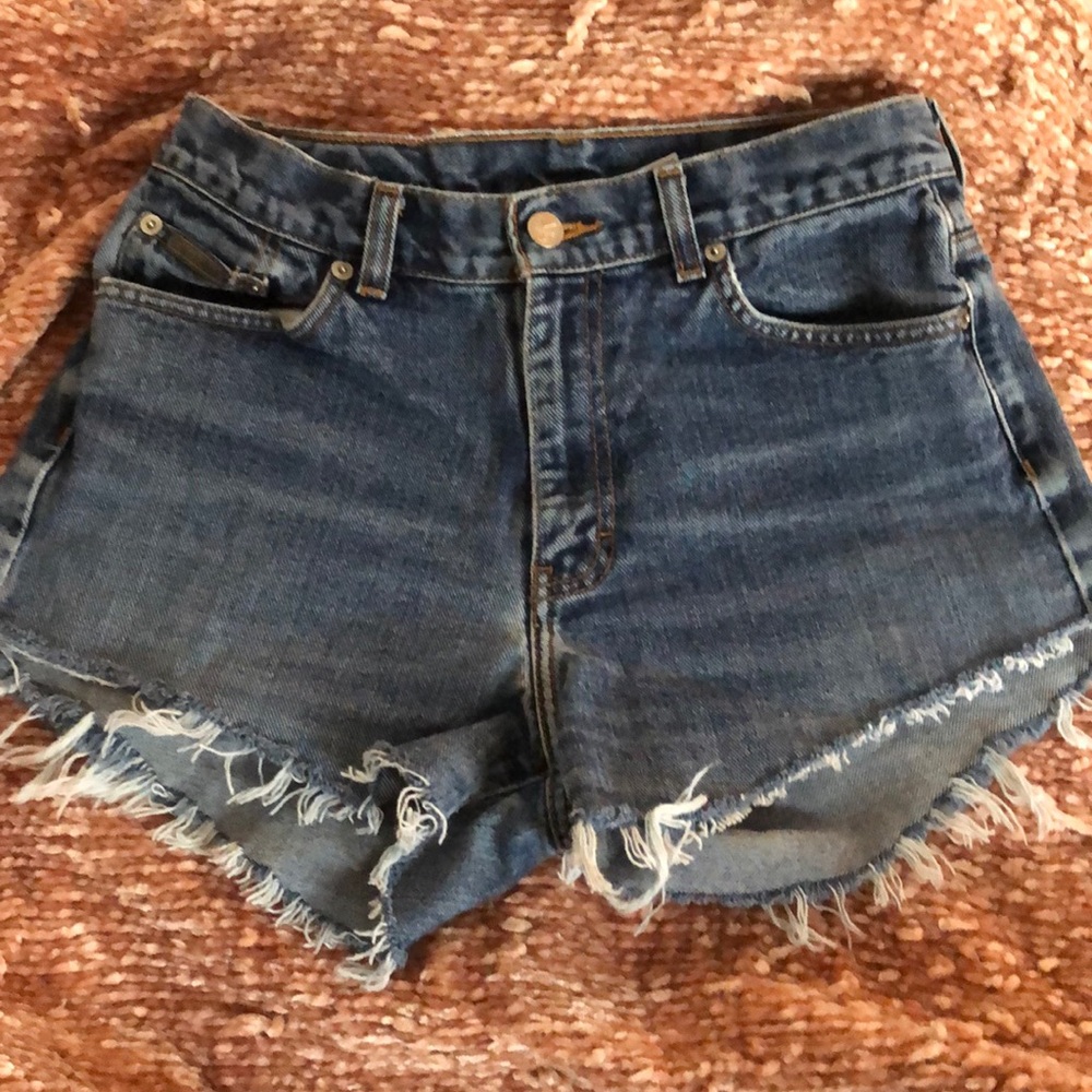 Calvin Klein cutoff Jean shorts